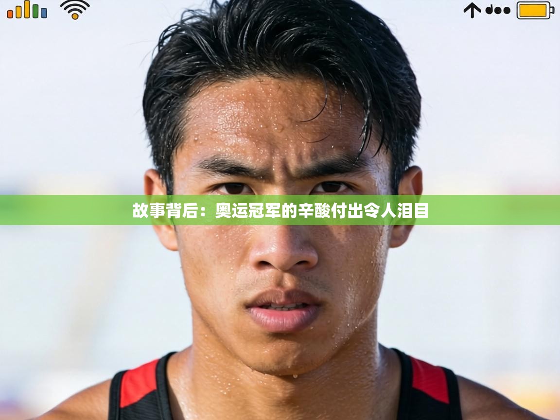 故事背后:奥运冠军的辛酸付出令人泪目 第1张
